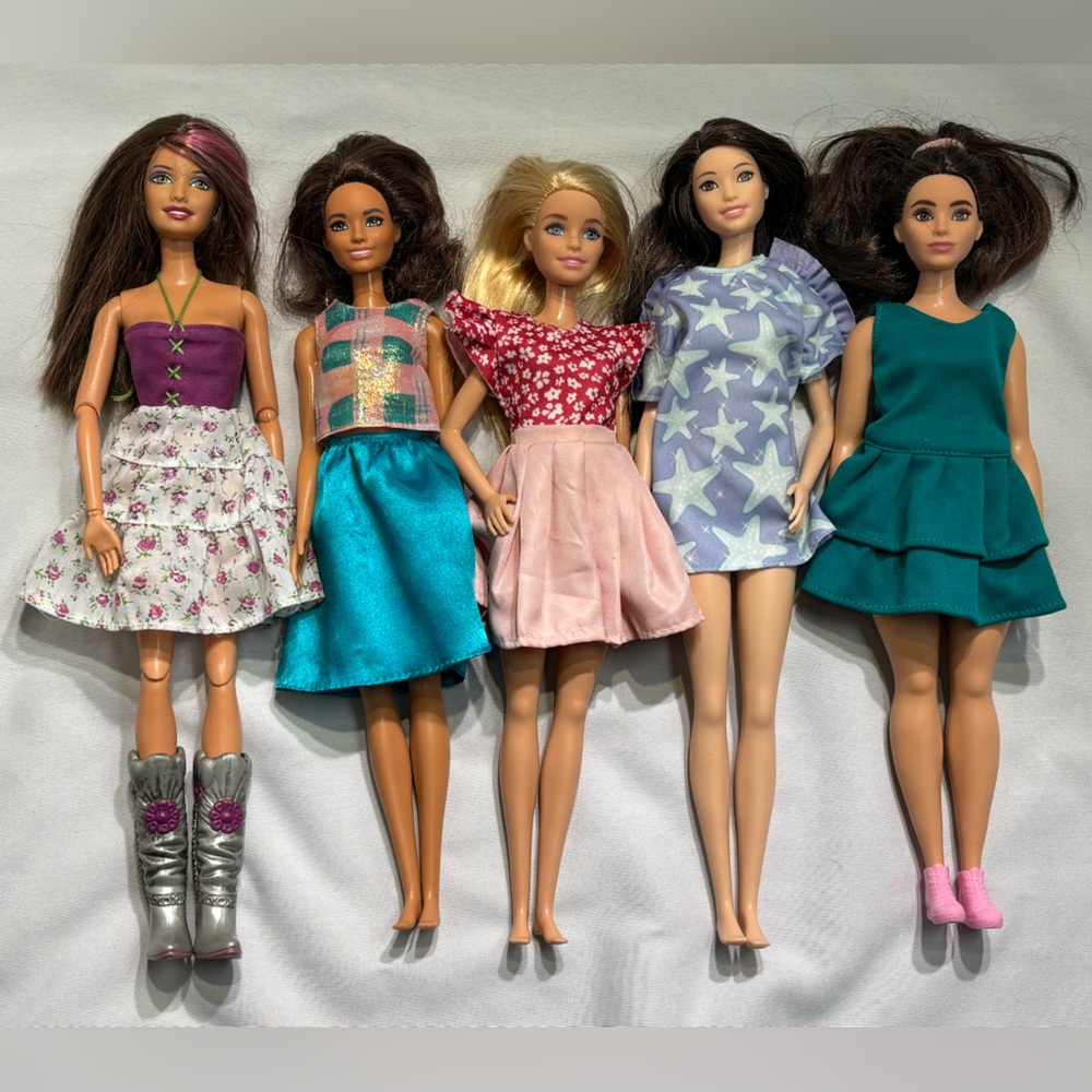 Barbie Dolls Lot of 5